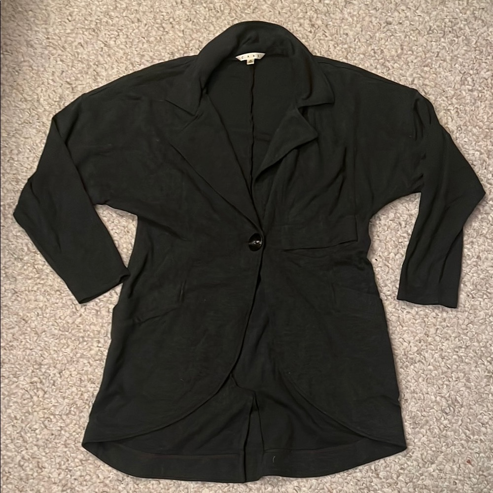 CAbi Black Women's Oversized Blazer size small